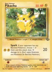 Pikachu - 60/64 - Common - Unlimited Edition